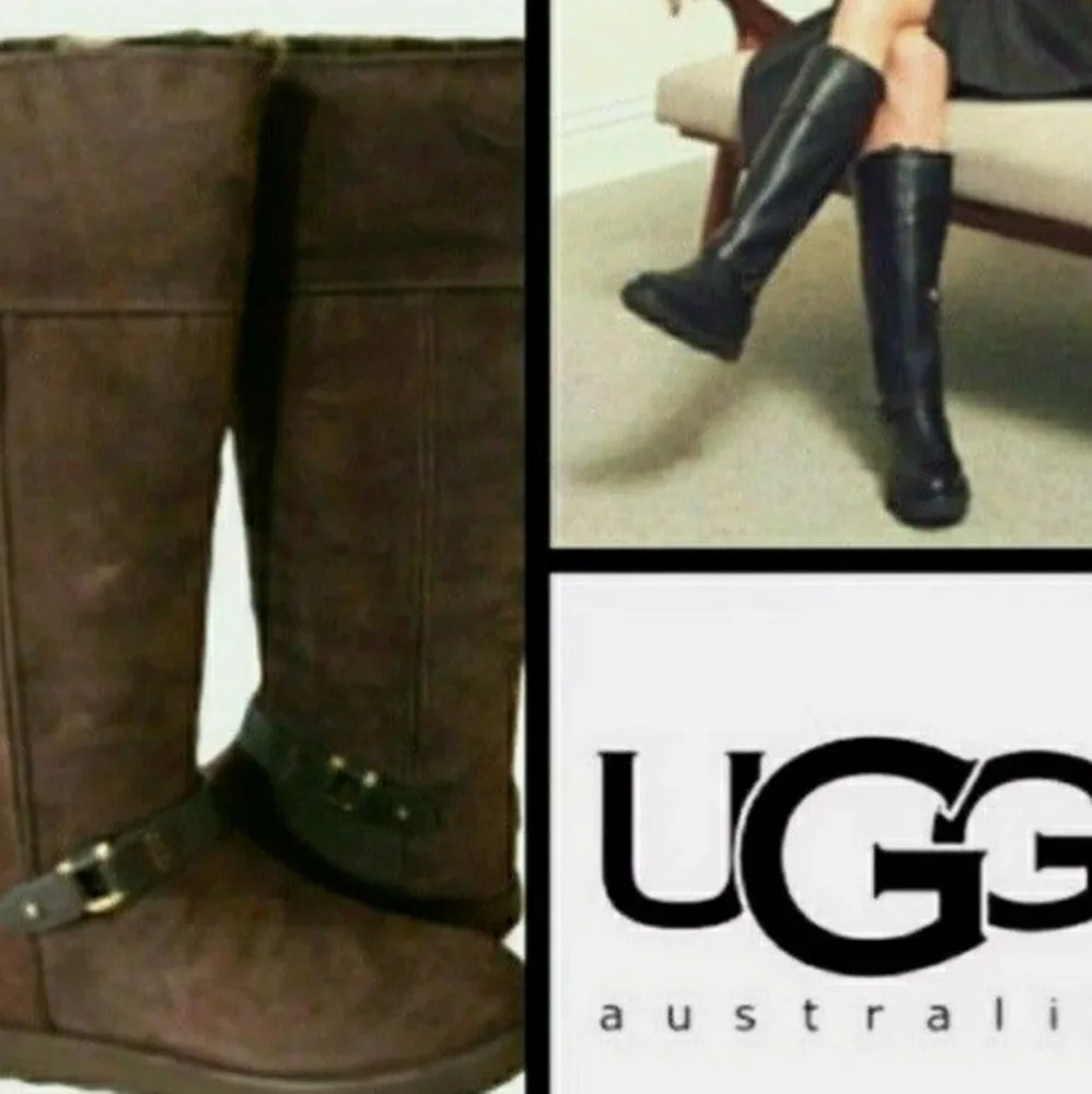 NEW UGG Boots Knee High Tall Boots Shearling Lined Size 9 Womens 9